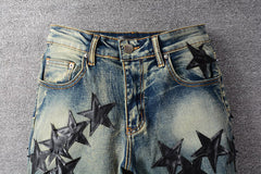 Star Patch Jean #694