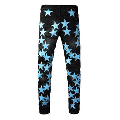 Star Patch Jeans #896