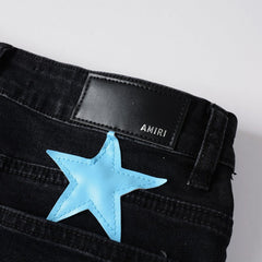 Star Patch Jeans #896