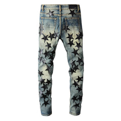 Star Patch Jean #694