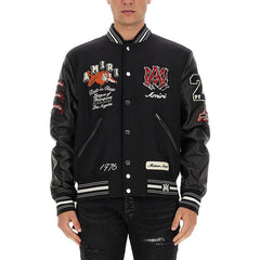 Varsity Vintage Patch Bomber Jacket