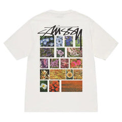 STUSSY Floral Plaid Tee