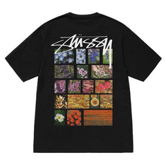 STUSSY Floral Plaid Tee