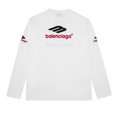 Balenciaga 3B SPORTS ICON LONG SLEEVE T-SHIRT OVERSIZED