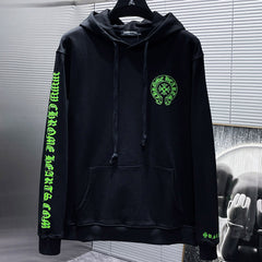 Chrome Hearts leather patch hoodie