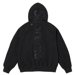 SUPREME FW23 WEEK8 SATIN APPLIQUE HOODIE