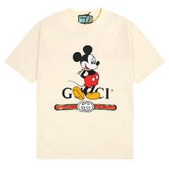 GUCCI x Disney Mickey Print T-Shirt Oversized