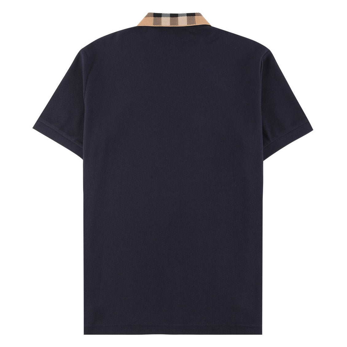 BURBERRY Check collar Cody polo shirt