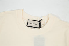 GUCCI GG 1921 Ribbon Print T-Shirt Oversized