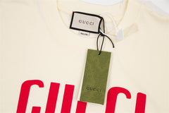 GUCCI Depuis 1921 Cat Print T-Shirt Oversized