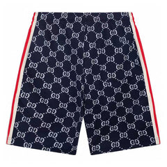 GUCCI GG Jacquard Cotton Shorts Oversize