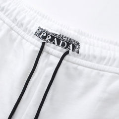 PRADA Print Logo Shorts Oversize