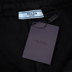PRADA Badge Logo Shorts Oversize