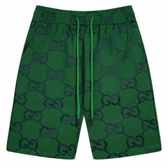 GUCCI GG Jacquard Cotton Shorts Oversize