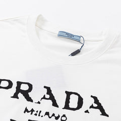 PRADA Print Logo T-Shirt Oversized