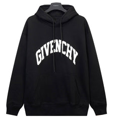 GIVENCHY Black 4G Embroidered Hoodie Oversize