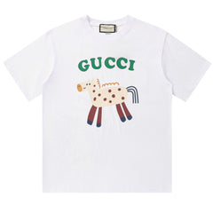 GUCCI Cartoon Print T-Shirt Oversized