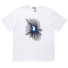 Dior Classic Letter Print T-Shirt Oversize