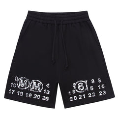 Maison Margiela Letter Logo Shorts