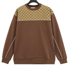 GUCCI Classic Patchwork SWEATSHIRT Oversized