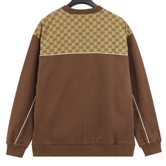 GUCCI Classic Patchwork SWEATSHIRT Oversized