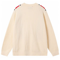 GUCCI KNIT COTTON CARDIGAN SWEATER