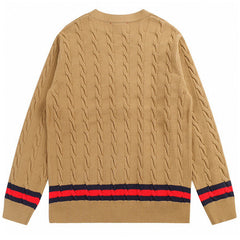 GUCCI COTTON CARDIGAN SWEATER