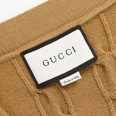 GUCCI COTTON CARDIGAN SWEATER