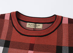 BURBERRY KNIT Check Jacquard Sweater