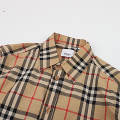 BURBERRY Classic Check Long Sleeve Shirt