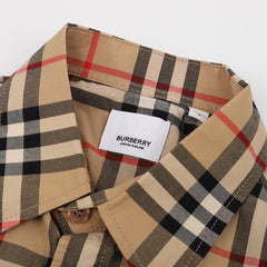 BURBERRY Classic Check Long Sleeve Shirt