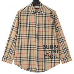 BURBERRY Classic Check Long Sleeve Shirt