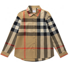 BURBERRY Warhorse Classic Check Long Sleeve Shirt