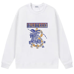 Burberry War Horse Cotton Sweatshirts Oversized