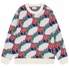 GUCCI Jacquard KNIT JUMPER SWEATER