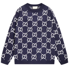 GUCCI GG Jacquard KNIT JUMPER SWEATER