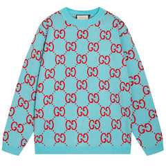 GUCCI GG Jacquard KNIT JUMPER SWEATER