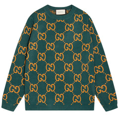 GUCCI GG Jacquard KNIT JUMPER SWEATER