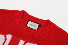 GUCCI X BALENCIAGA Jacquard KNIT JUMPER SWEATER