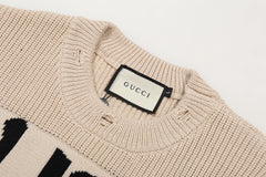 GUCCI X BALENCIAGA Jacquard KNIT JUMPER SWEATER