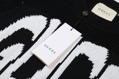 GUCCI X BALENCIAGA Jacquard KNIT JUMPER SWEATER