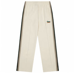 BURBERRY Striped Jersey Track Pants Oversize