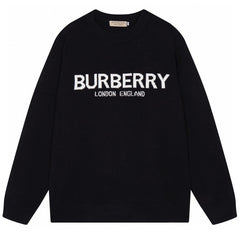 BURBERRY LOGO KNIT JUMPER SWEATER