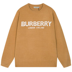 BURBERRY LOGO KNIT JUMPER SWEATER