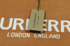 BURBERRY LOGO KNIT JUMPER SWEATER