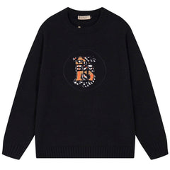 BURBERRY LOGO KNIT JUMPER SWEATER