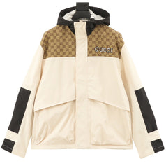 GUCCI Classic Patchwork Windbreaker Jacket