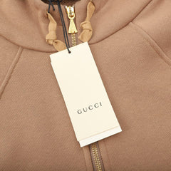 GUCCI Class Cotton Half Zipper HOODIE Oversized