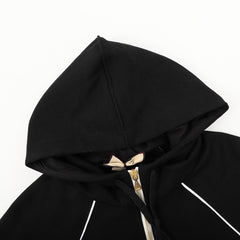 GUCCI Class Cotton Half Zipper HOODIE Oversized