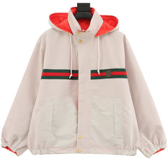 GUCCI Classic Patchwork Windbreaker Jacket